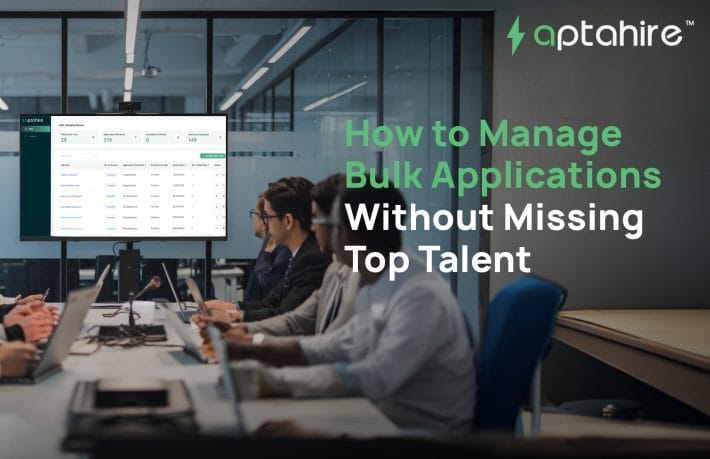 How to manage bilk application without missing top talent