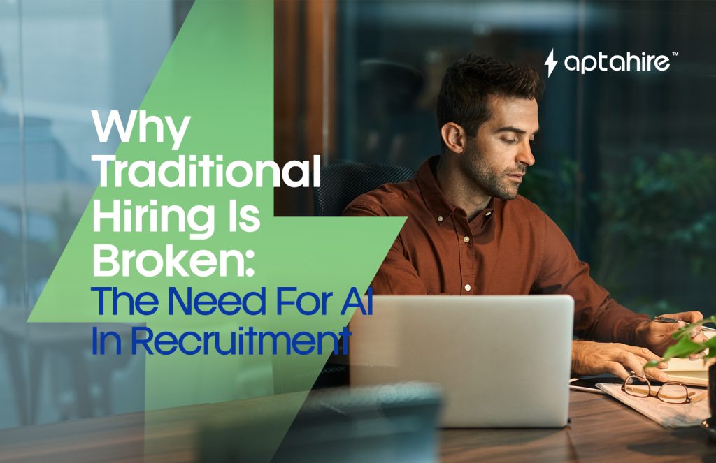 “AI transforming recruitment process with data analytics and automation tools”