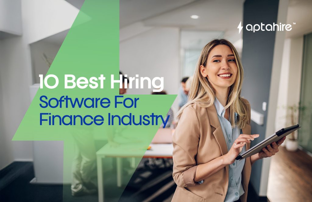 Dashboard view of finance recruitment software with compliance tools