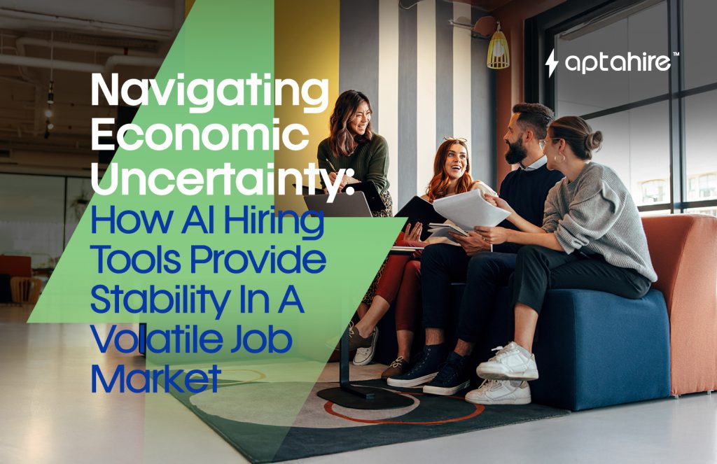HR team using AI hiring platform during economic downturn
