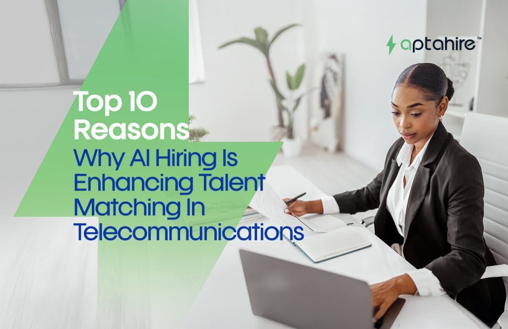 AI dashboard optimizing telecom recruitment with candidate profiles and matching algorithms