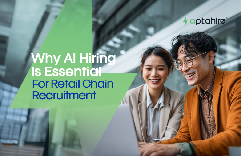 AI-powered recruitment dashboard used for retail chain hiring proces