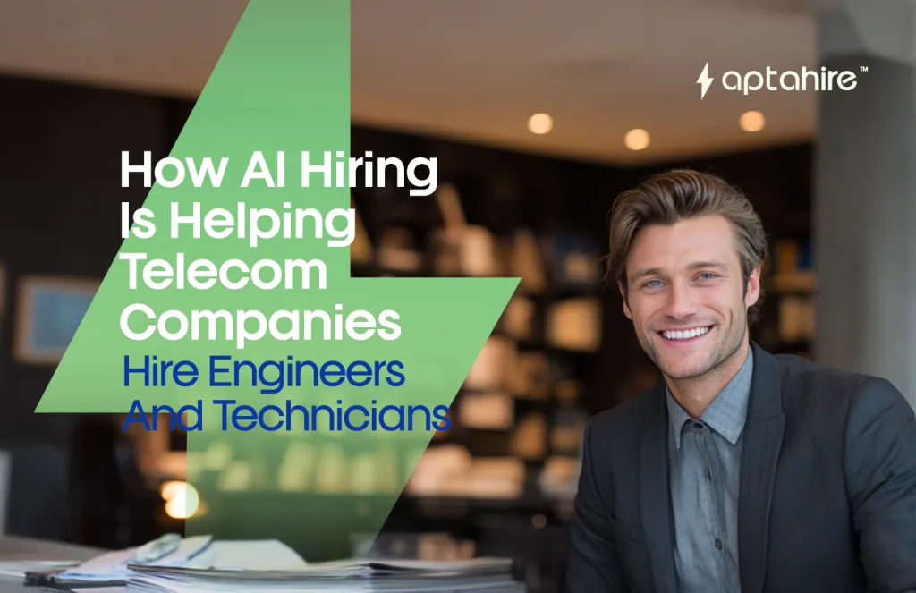 AI dashboard used for screening telecom engineers and field technicians