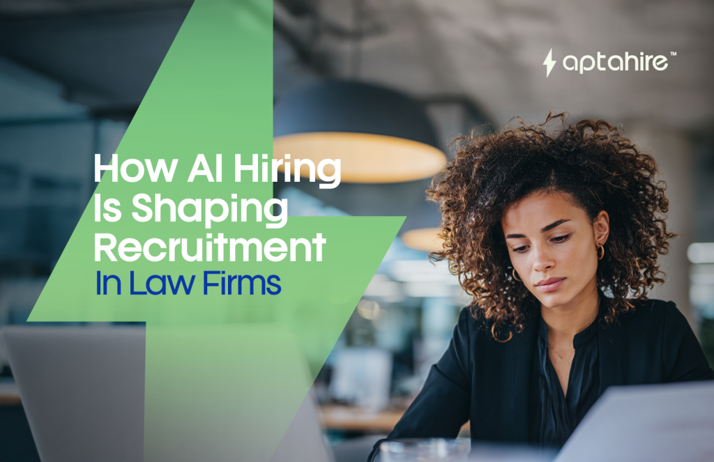 Law firm recruitment dashboard using AI to shortlist associate attorney applications based on legal expertise and soft skill analysis
